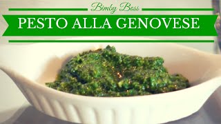 Pesto alla Genovese  Bimby TM6  TM5 TM31  Thermomix [upl. by Hajidak]