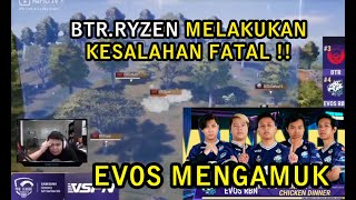 REAKSI BANGPEN MELIHAT EVOS MENGAMUK DAN MENGALAHKAN BIGETRON  PUBG MOBILE [upl. by Adnicaj]