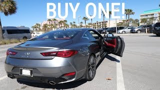 Why You Should Buy A Infiniti Q60 Red Sport 400 [upl. by Otnas]