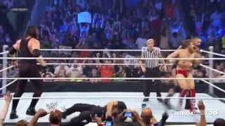 Randy Orton RKO on Seth Rollins  Smackdown  June 14 2013 [upl. by Gertrud]