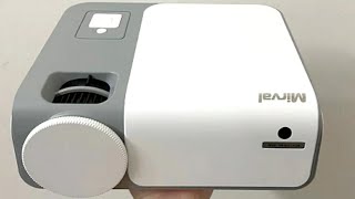 C50 mini projector Unboxing And testing  mirval projector 1080p cheap superb [upl. by Annaoi]