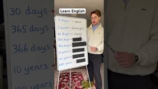 Units of time englishlesson englishteacher learnenglish englishtips ingles 英語 ESL [upl. by Gottfried]