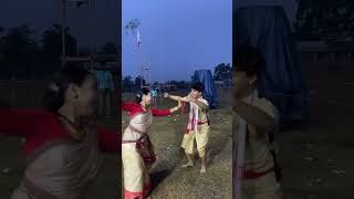 Mayongor bejali Assamese danceBihu danceShortsReels [upl. by Iah]