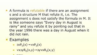 LO37 Validity Satisfiability and Contingency [upl. by Skell]