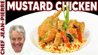 Chicken Braised in a Mustard Sauce is Delicious  Chef JeanPierre [upl. by Minerva]