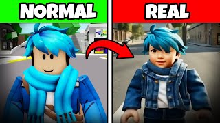 I Made POPULAR ROBLOX GAMES REALISTIC [upl. by Avilys306]