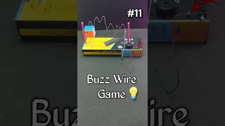 Making Buzz Wire Game at home shorts [upl. by Aciraa]