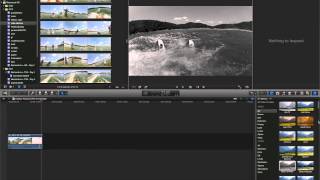 Final Cut Pro X How to Create Black amp White Aged Film Effect [upl. by Boelter]