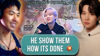 workaholic yoongi cannot stop working amp members keep teasing him about it [upl. by Noimad]