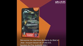 Prix Audiolib 2021  les réactions des lauréats présents lors de la soirée de remise [upl. by Esilram]