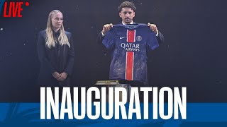 Une soirée historique  Linauguration du Campus PSG ❤️💙 [upl. by Esertak]