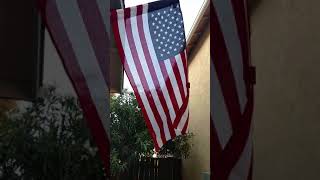 Solving the US Flag quotwrapping around itselfquot issue with DIY quotFLAGnetsquot magnets for your flag [upl. by Aneres]