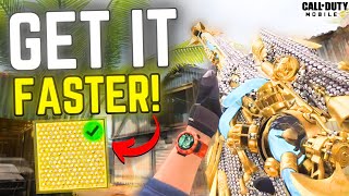 How To Get DIAMOND CAMO FAST In COD MOBILE [upl. by Gerdi483]