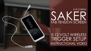 Saker TabTension 512 volt wireless trigger setup [upl. by Aicac]