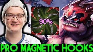 MATUMBAMAN Pudge Pro 90 Magnetic Hooks Super Tanky Mid 722 Dota 2 [upl. by Nnahteb930]