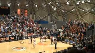 Princeton vs Cornell  NCAA basketball 2010 [upl. by Odnama]