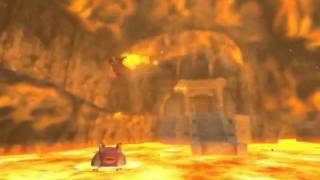 The Legend of Zelda Skyward Sword  Volcano Dungeon Overview  JP  Wii [upl. by Aierdna582]