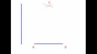 COSTRUZIONE DEL TRIANGOLO ISOSCELE CONOSCIUTA LA MISURA DEI LATI E DELLA BASE [upl. by Cruce]