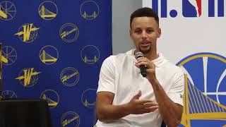 Steph Curry Play Multiple Sports To Get Outside Your Comfort Zone [upl. by Mallon]