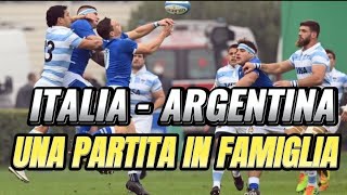 Italia  Argentina rugby in famiglia [upl. by Sakram301]