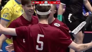 SWEDEN VS LATVIA  3V3 WORLD FLOORBALL CHAMPIONSHIPS FINALE [upl. by Bowne426]