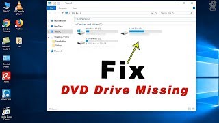 Fix CDDVD Drive Missing In Windows 7810 [upl. by Acsirp]