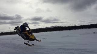 Snowmobile Crash [upl. by Eeresid]