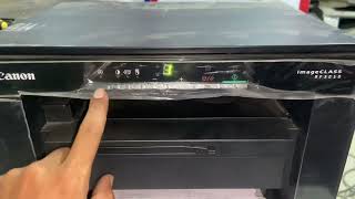 how to solve Canon mf3010 slow print problem [upl. by Narda37]