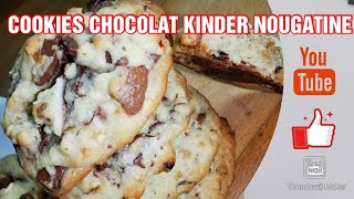 ‼️ COOKIES AU CHOCOLAT KINDER ULTRA BON ‼️ [upl. by Najed]