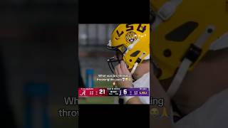 Bro threw a DIME TO THE DEFENSE🔥😭footballshorts football collegefootball youtubeshorts [upl. by Doner]