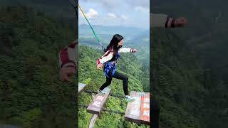 Funny And Exciting CollectionBungee Jumping With Rope In Beautiful Placefunny bungee [upl. by Allix77]