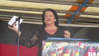 Birgit Bessin AfD Eberswalde 2682018 quotHeimatliebe Brandenburgquot [upl. by Eceinehs]