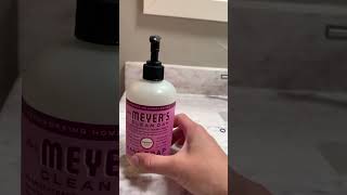 Mrs Meyers Clean Day Hand Soap with Essential Oils  Peony Scent [upl. by Yesac]