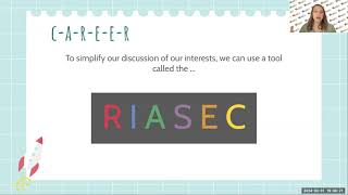 Career Coaching Session 1  Introduction to RIASEC [upl. by Rese19]