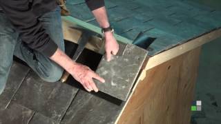 Part 5  Ridge Approach  Greenstone Slate  SlateTec slate roof Installation system video series [upl. by Berard857]