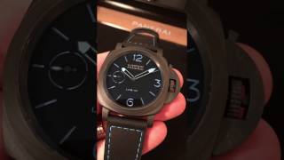 Panerai PAM700 LABID Luminor 1950 Carbotech  SIHH2017 Geneva [upl. by Orling]