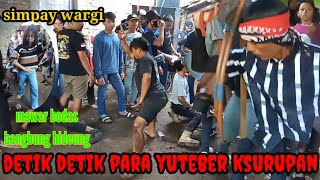 simpay wargi detikquotpara yutuber ksurupan👹👹 [upl. by Donnelly781]