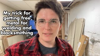 How I get free iron steel and copper for my blacksmithing  welding AcoPower WP0024 working well [upl. by Nils]