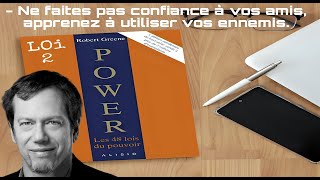 LES 48 LOIS DU POUVOIR  loi 2  livre audio  robert green [upl. by Kerri]