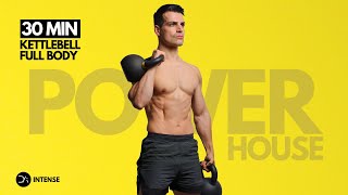 30 Min INTENSE Full Body Kettlebell Workout  Strength amp Endurance  ABS [upl. by Swaine]