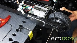 EcoReco M amp S Series Rear MotorWheel and Brake Removal and Replacement [upl. by Anirdna]