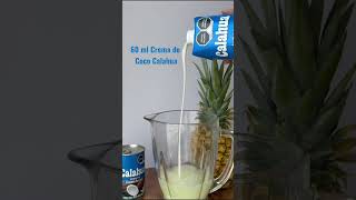 Cómo preparar una Tequila Colada [upl. by Ylsew]