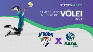 JF VÃ”LEI x SADA CRUZEIRO  Veja COM IMAGENS o jogo de vÃ´lei pelo CAMPEONATO MINEIRO CODEMGE 2024 [upl. by Violeta]