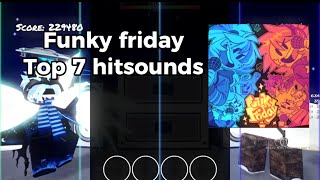 Funky Friday hitsounds to use [upl. by Ahsilyt]