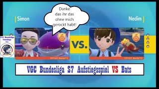 Mit einem Sturzflug ins Aufstiegsspiel VS Bats VGC Bundesliga S7 vgc pokemon [upl. by Araik]