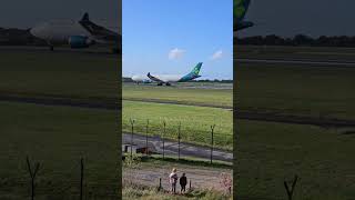 Amazing Aer Lingus takeoff at MAN ✈️🛫 aviation planespotting [upl. by Leigha524]