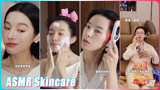 Mitsuisen☘️Aesthetic ASMR Skincare Routines✨Satisfying skincare asmr🍃Beauty Secrets🌿398 [upl. by Errised]