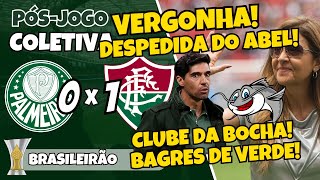 FORA ABEL  PÓSJOGO  PALMEIRAS 0X1 FLUMINENSE  BRASILEIRÃO 2024  COLETIVA ABEL FERREIRA AOVIVO [upl. by Caputto]