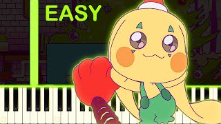 Project Playtime Zerotwo Dodging Meme  EASY Piano Tutorial [upl. by Amuwkuhc]