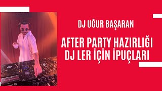 After Party Hazırlığı  Dj ler için ipuçları  CDJ 3000 Link cdj3000 afterparty djeğitimi [upl. by Leahci]